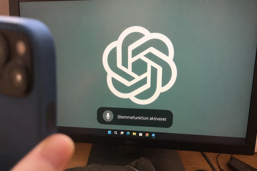 Nu kan du tale med ChatGPT på computeren: Ny stemmefunktion styrer arbejdet mens du taler