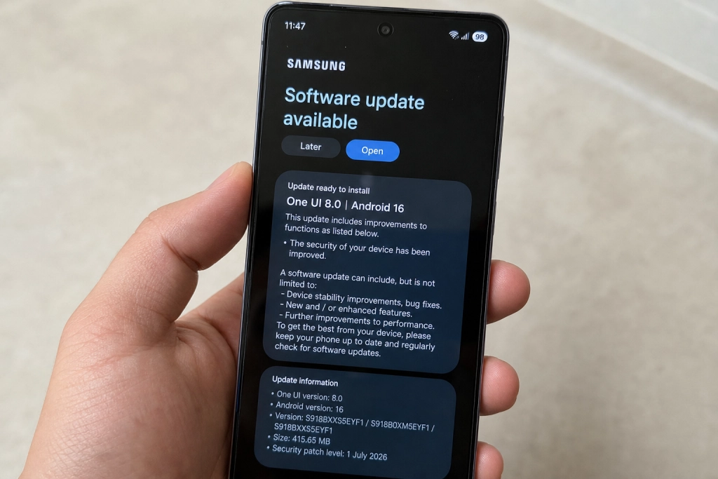 Samsung afslører opdateringsplan for juli: Se om din Galaxy er på listen