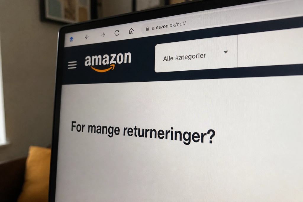 Amazon lukker konti uden varsel: Returnerer du for meget, risikerer du permanent udelukkelse