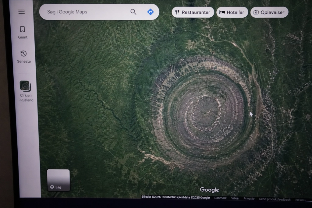 Gemt i Google Maps i årevis: Amatør snublede over 390 millioner år gammelt meteorkrater