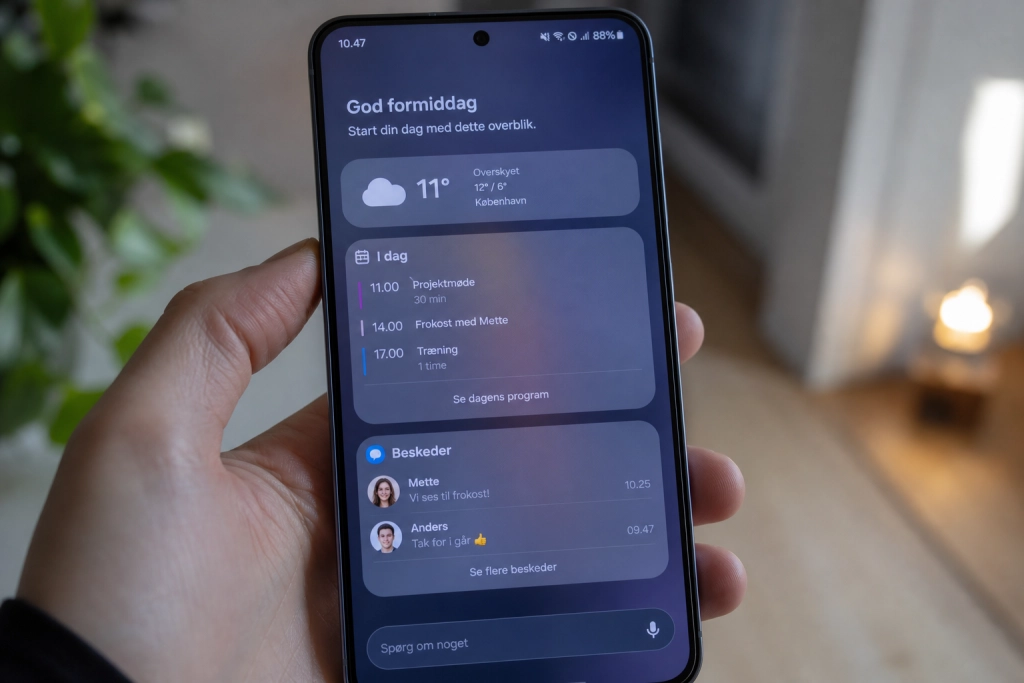 Samsungs prisvinder-design peger mod One UI 10: Klassiske apps kan forsvinde helt