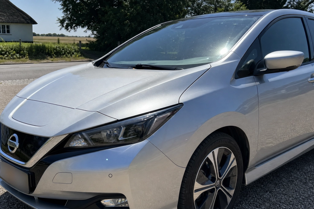 Nissan Leaf testet i 30 graders varme: Her er den reelle rækkevidde om sommeren