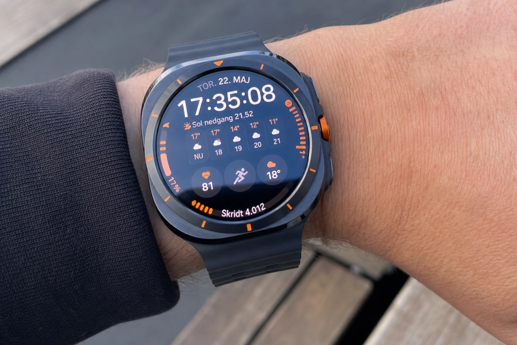 Samsung Galaxy Watch Ultra 2 testet: Batteriet vokser 35 procent - men prisen ligger stadig under Apples