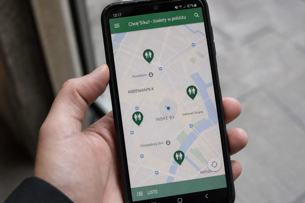 Polsk toilet-app går viralt online