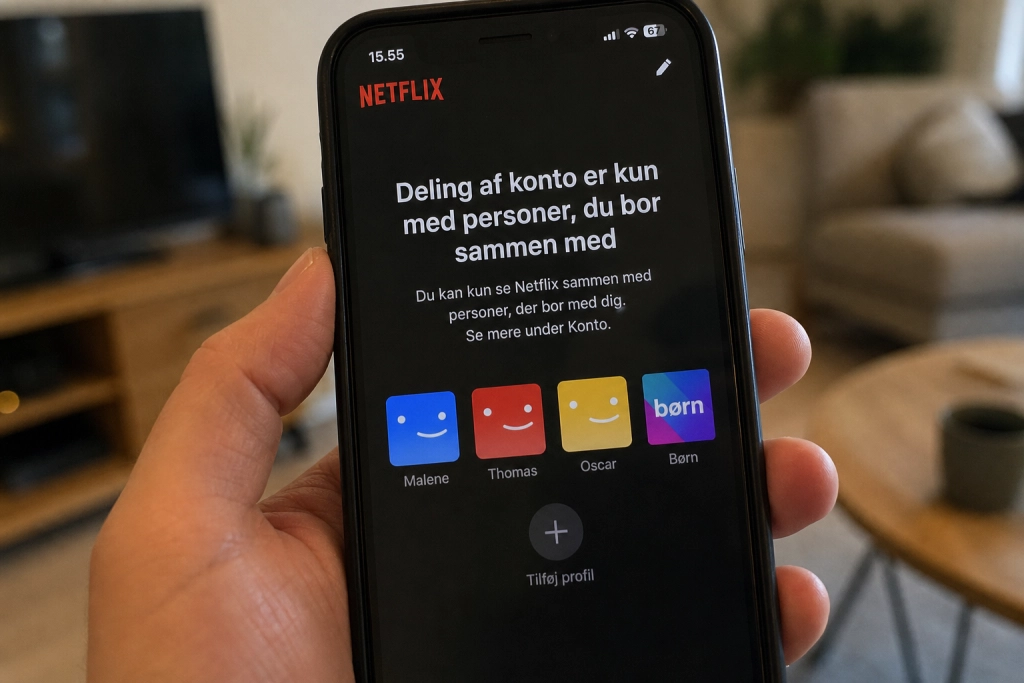 Politikere vil forbyde Netflix og Spotify at stoppe deling af konti