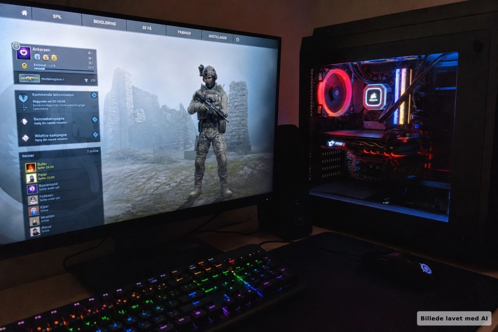 Dit gaming-setup sluger mere strøm end du tror: Så meget koster en aften foran skærmen