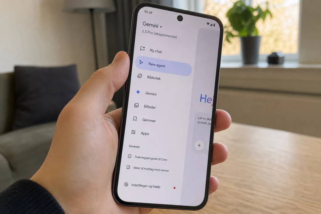 Google tester fem nye Gemini-agenter til Android: En til økonomi, en til husliv
