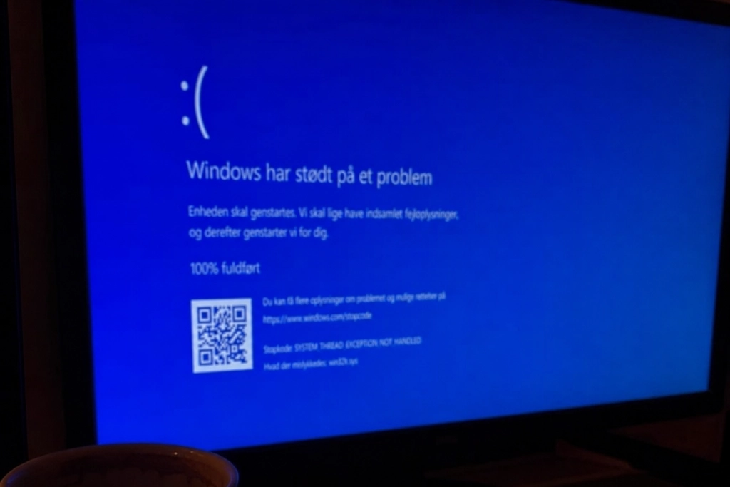 Ny Windows-fælde ser præcis ud som en blåskærm: Klikker du forkert, mister du kontrollen