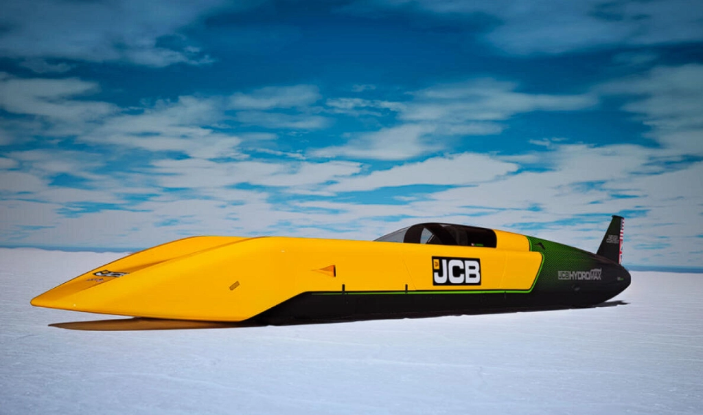 Brintdrevet bil nåede 653 km/t og slog verdensrekorden: JCB er hurtigst i Bonneville