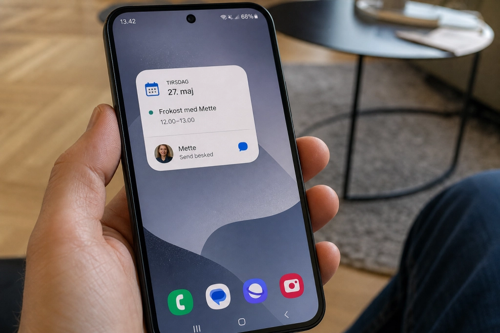 Byg din egen Galaxy-widget: Samsung tester 