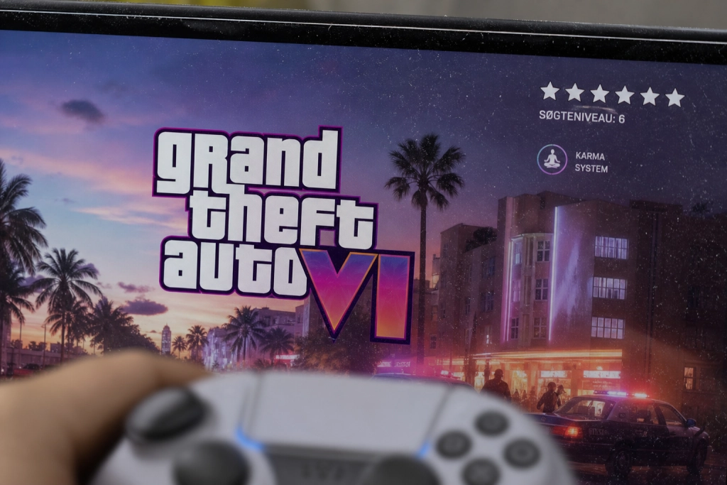Lækket GTA 6-optagelse afslører seks stjerner, karma-system og benzin i tanken før Netflix-showet