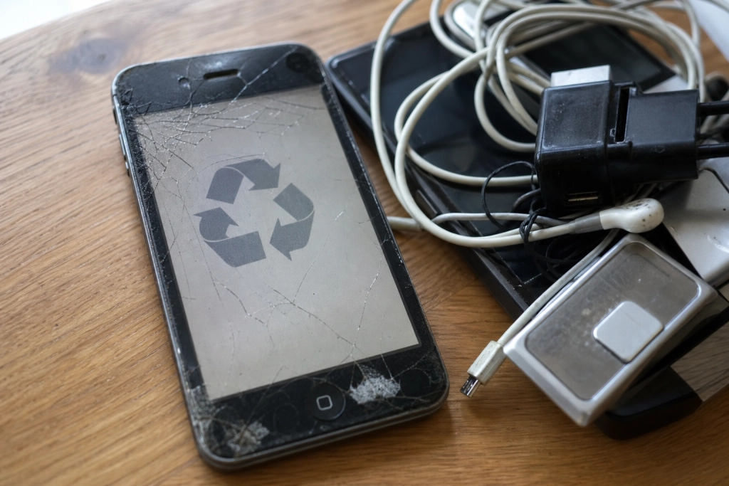 Kun hver femte kilo elektronikaffald genanvendes: Sådan går det din gamle telefon