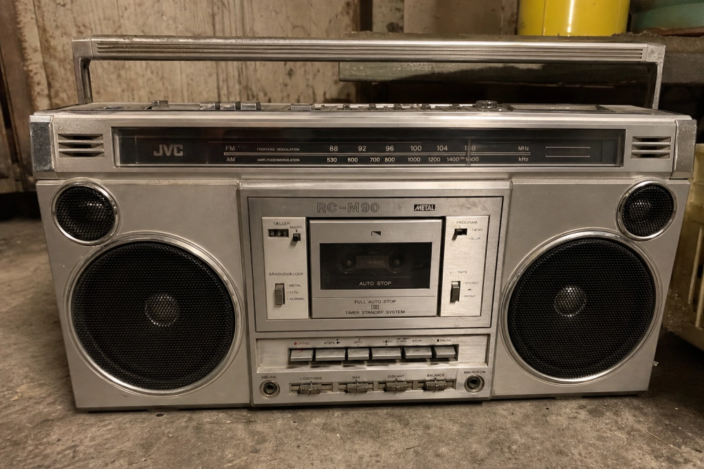 Har du en gammel ghettoblaster i kælderen? De kan være en formue værd i dag