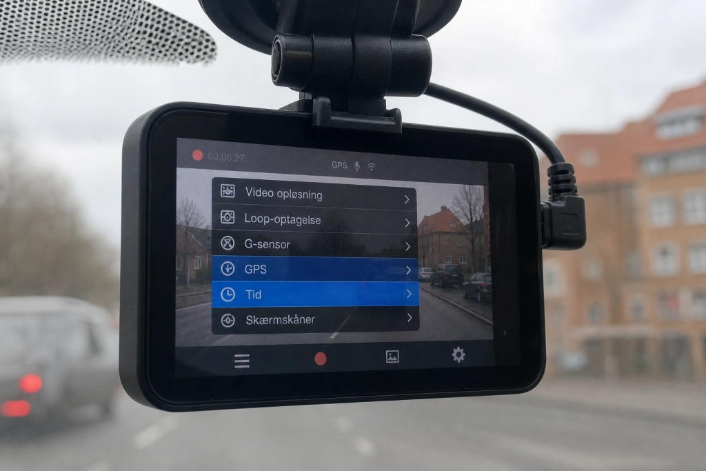 Har du dashcam i bilen, er den sandsynligvis sat forkert op: Tre indstillinger der afgør om optagelsen tæller ved en ulykke
