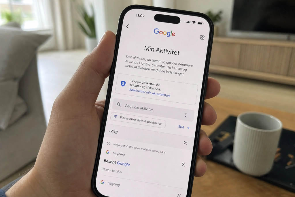 Din Google-konto husker alt du har søgt siden du oprettede den: Sådan finder og sletter du det hele på fem minutter