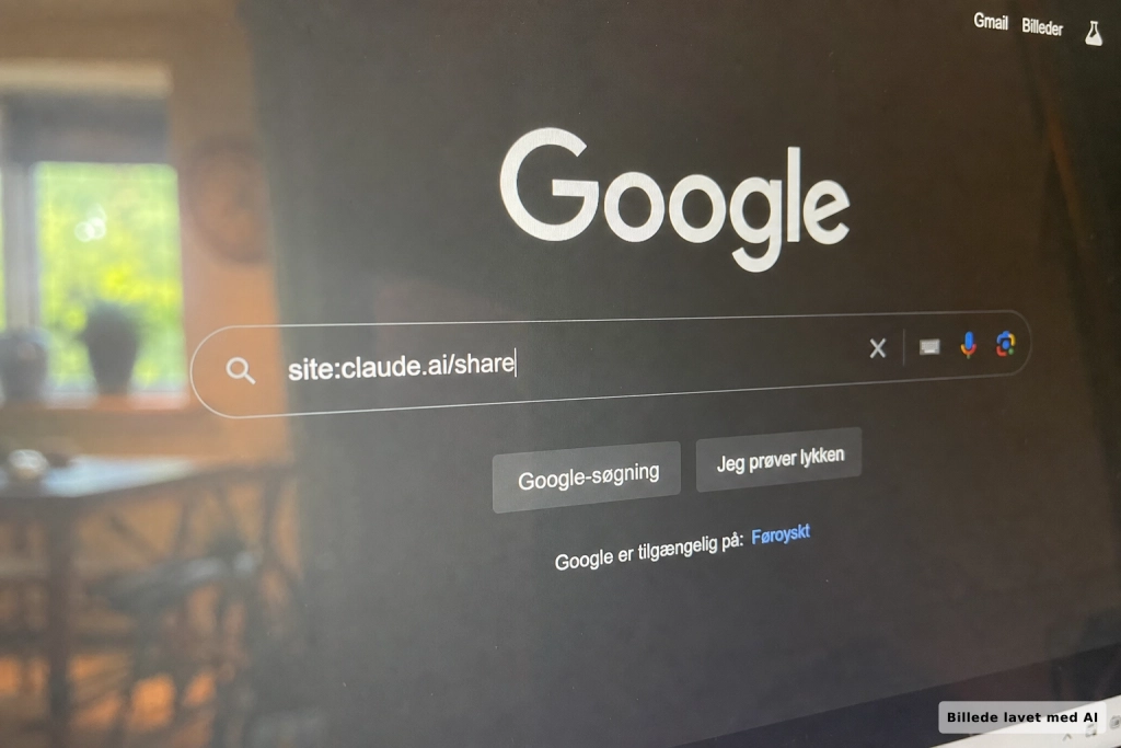 Dine delte Claude-samtaler kan ligge åbne i Google: Personlige og professionelle beskeder fundet ved simpel søgning