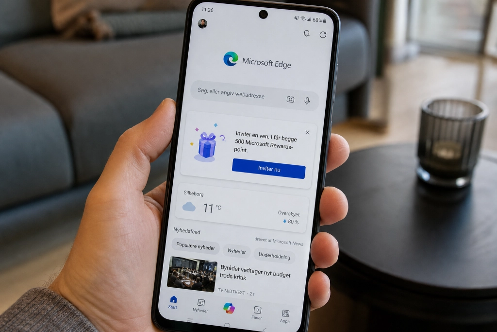 Microsoft åbner pengekassen mod Chrome: Få 500 point hver gang en ven skifter til Edge