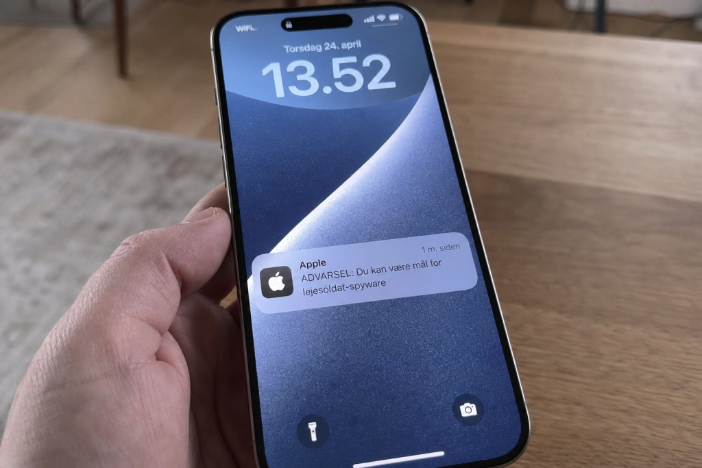Apple sender advarsler til iPhone-brugere: Du kan være mål for 'lejesoldat'-spyware