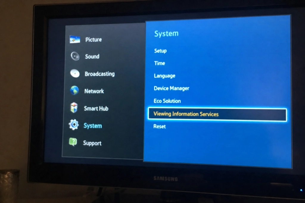 Fem minutter i menuen stopper dit smart-tvs fingeraftryk af hvert billede
