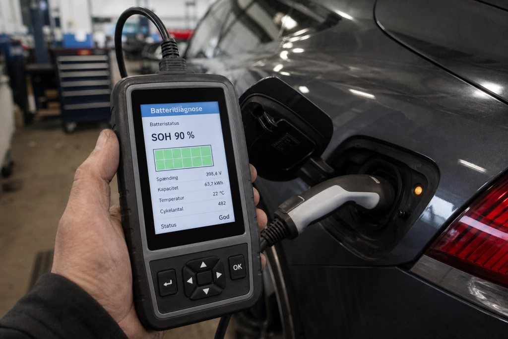 Køber du brugt elbil: Sådan tjekker du batteriets sundhed før du betaler, så du ikke arver et dyrt problem