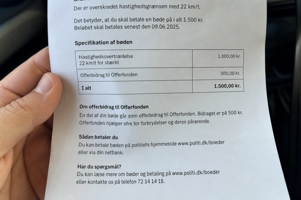 1.000 kroner oveni fartbøden: Fonden gav sidste år næsten intet til trafikofre