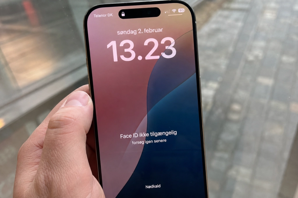 Alvorlig fejl i iPhone 18 Pro: Telefonen kan fryse helt når Face ID svigter