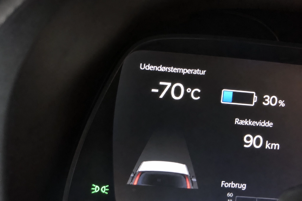 Kulden dræber elbilens rækkevidde: Nyt batteri holder ved minus 70 grader