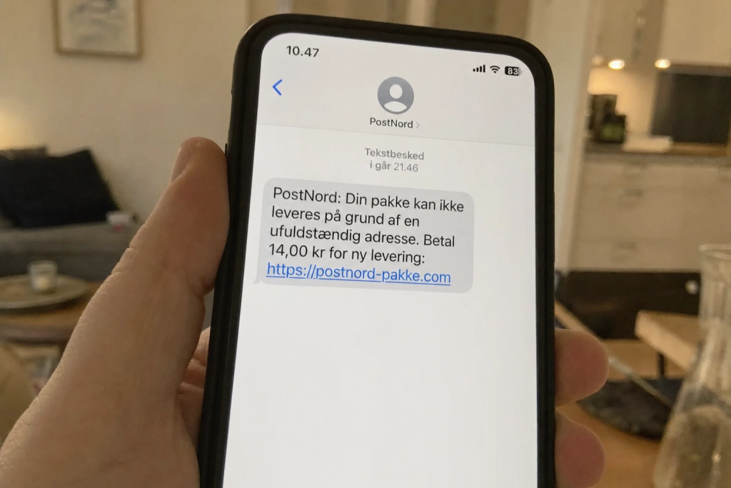 Venter du en pakke: Denne SMS fra PostNord kan tømme din konto