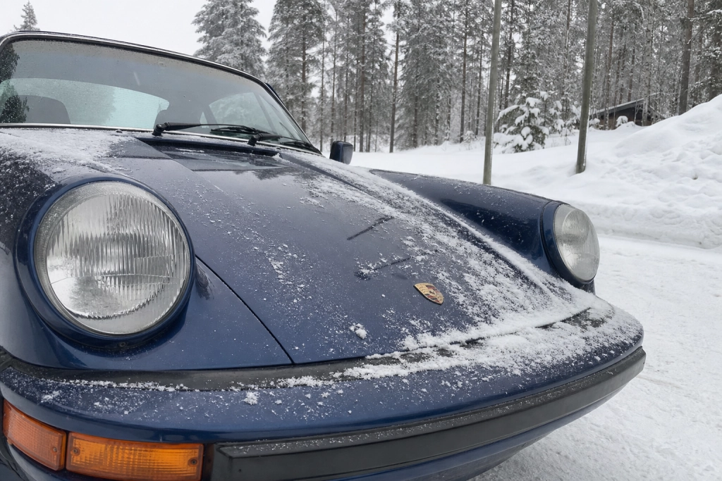 83-årige Olga drog alene til Lapland i sin 1979-Porsche: 7.617 kilometer på 17 dage