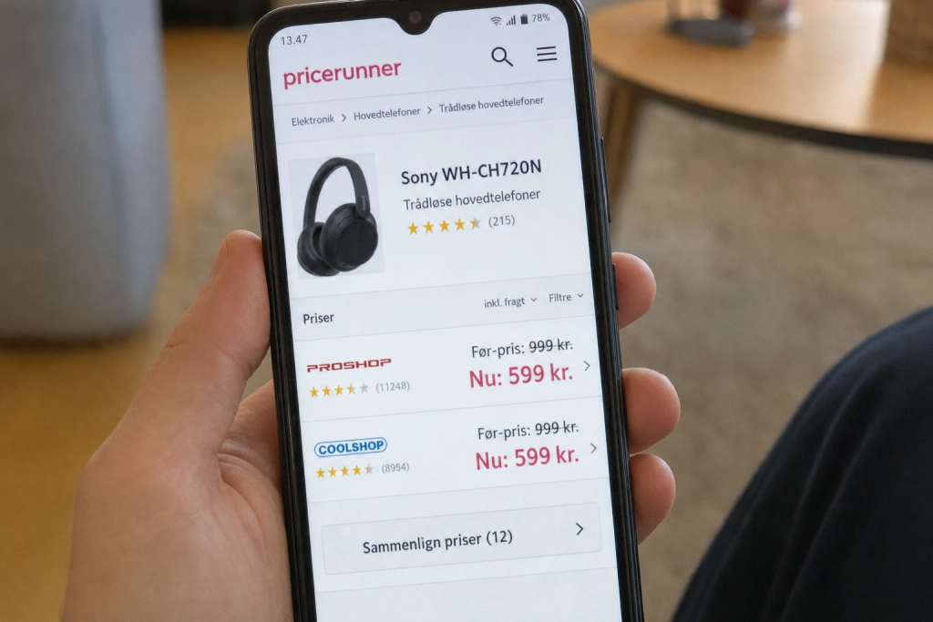 Black Friday-prisen kan være pustet op: Sådan ser du varens rigtige pris før du trykker køb