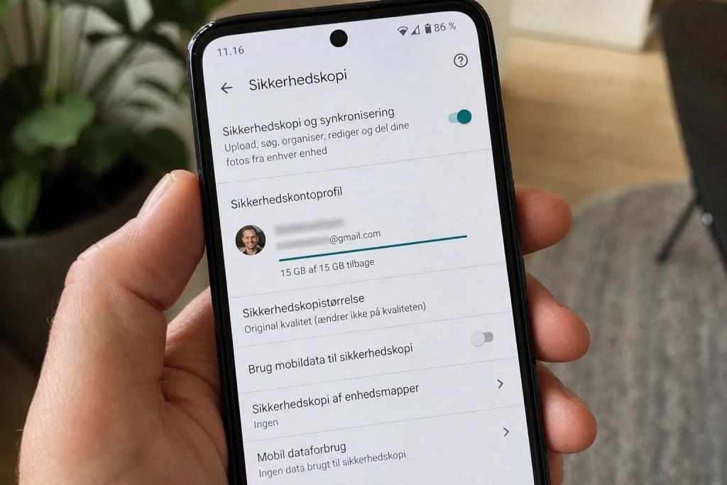 Mister du telefonen, ryger alle dine billeder: Sådan sikkerhedskopierer du dem gratis nu