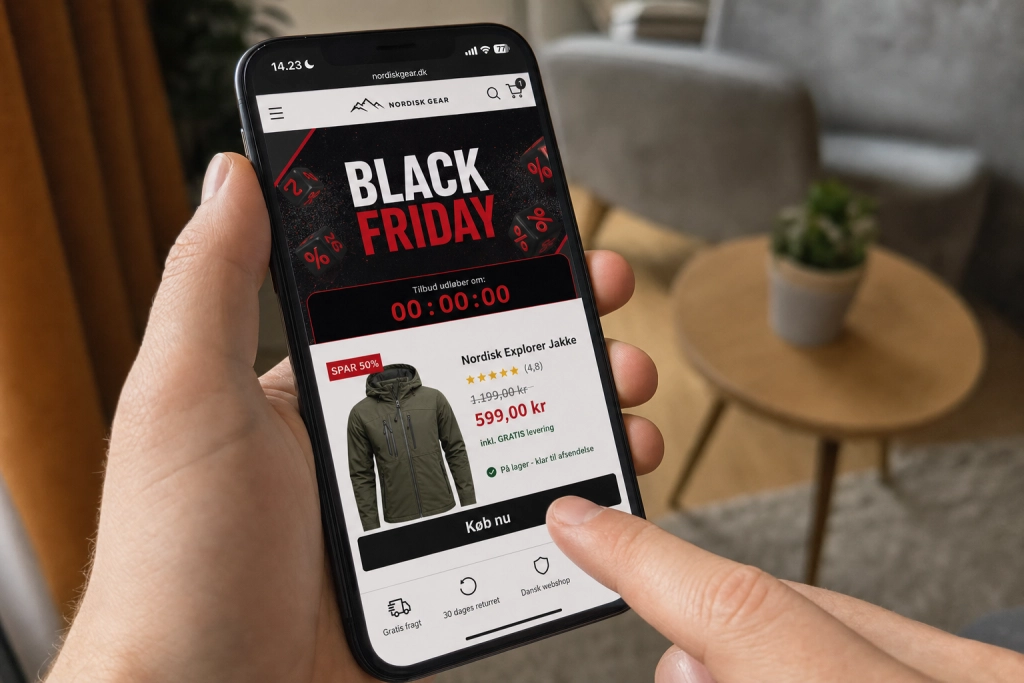 Falske nedtællinger og pyntede rabatter: Fem tricks du bør kende før du handler Black Friday