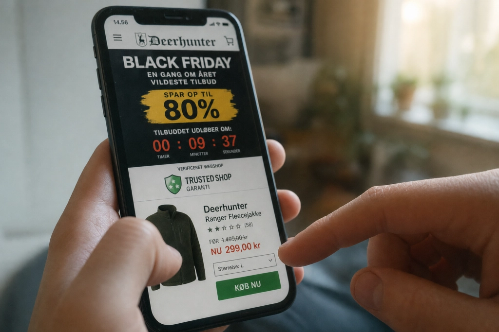 Fem tegn afslører fup-webshoppen før Black Friday: Tjek dem, før du taster kortet