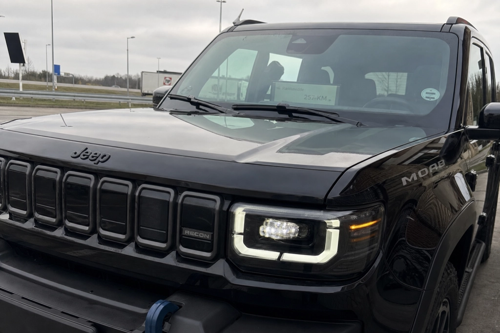 Jeep-elbilen lovede langt mere: Kørte kun 257 km i rækkeviddetest