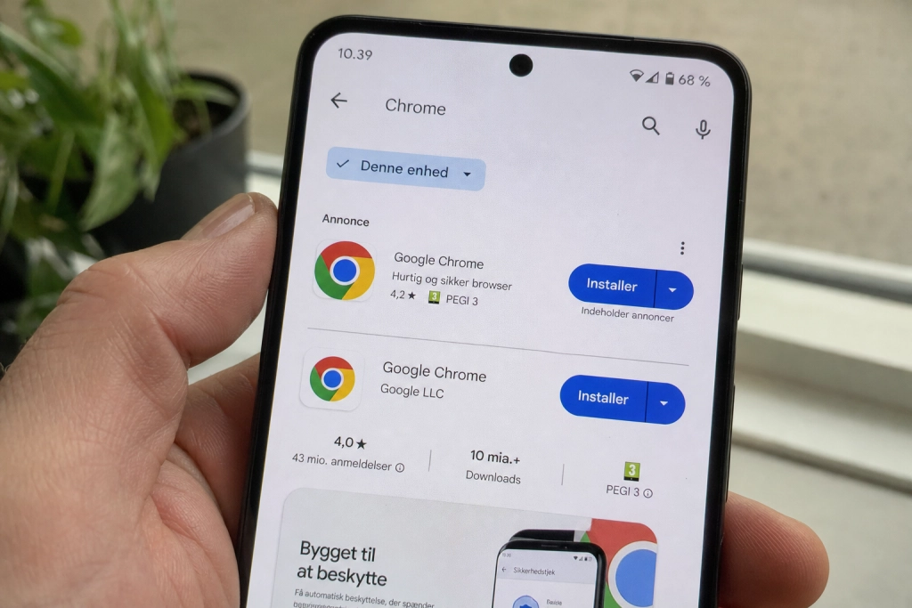 Falsk Chrome-app snød 100.000 brugere: Google opdagede den først efter betalt reklame