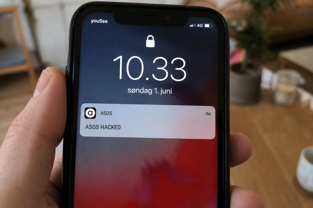 Handler du tøj på ASOS: Hackere pushede en falsk alarm til appen og truer nu med dine data