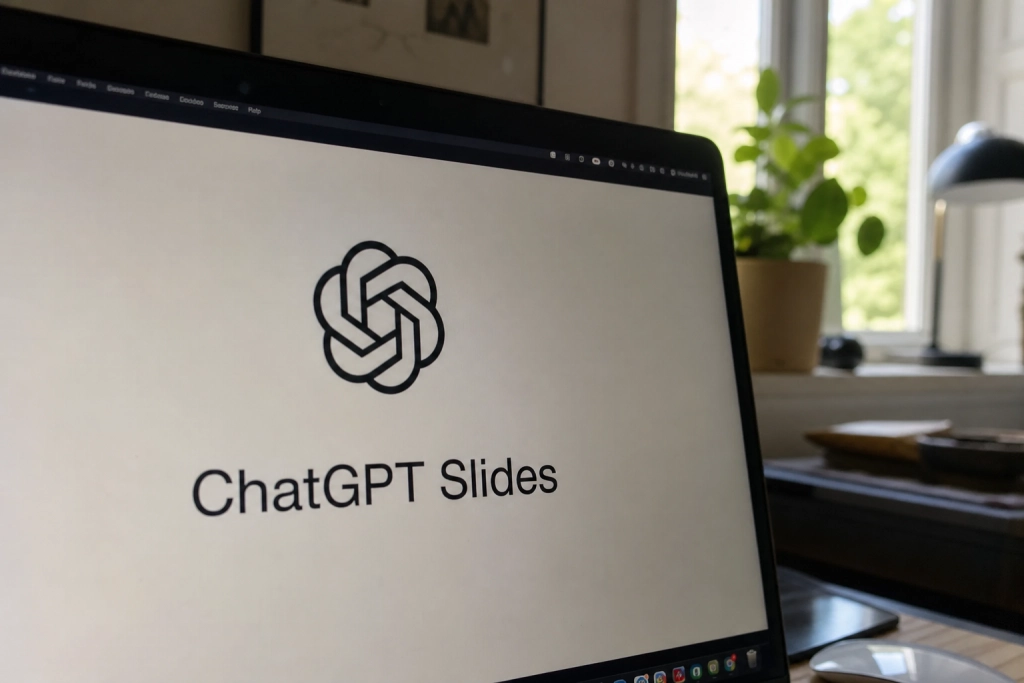 ChatGPT kan nu lave dine præsentationer: Slides forvandler en samtale til slides på et klik