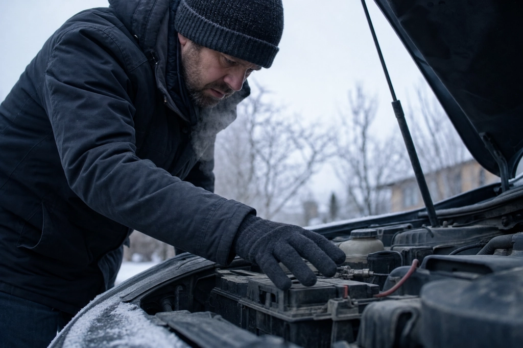 Starter bilen tungt i kulden: Sådan undgår du et dødt batteri på årets koldeste morgen