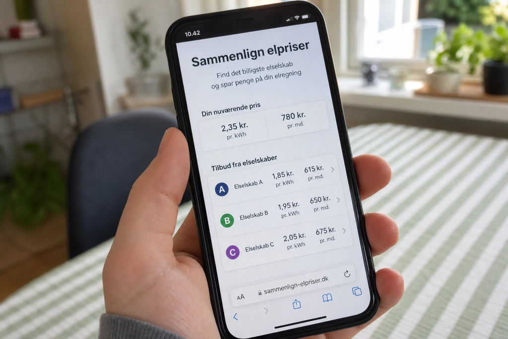 Betaler du for meget for strømmen: Sådan finder du det billigste elselskab på få minutter