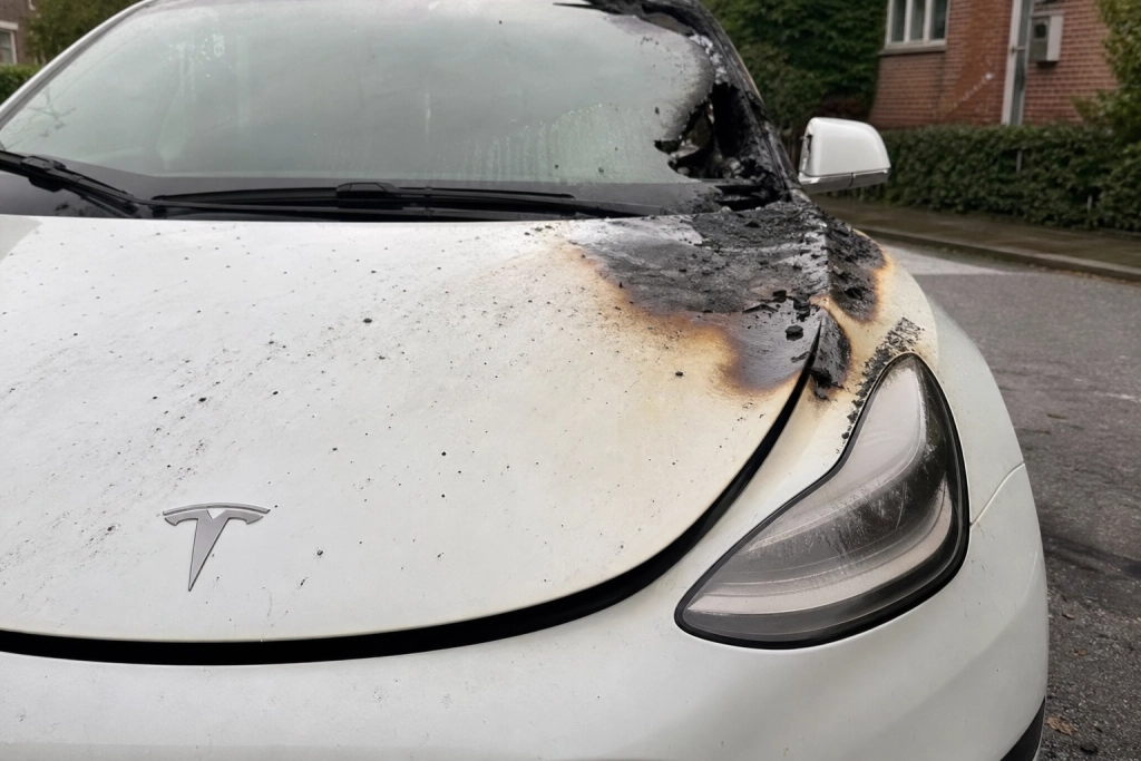 Tesla skød skylden på hærværk, men retten købte den ikke: Nu skal de betale