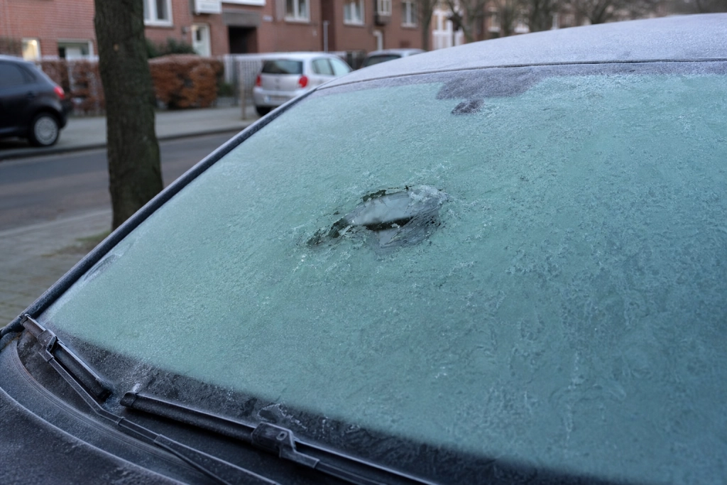 En frostmorgen i bilen: Skraber du ikke hele ruden fri, risikerer du både bøden og kørekortet