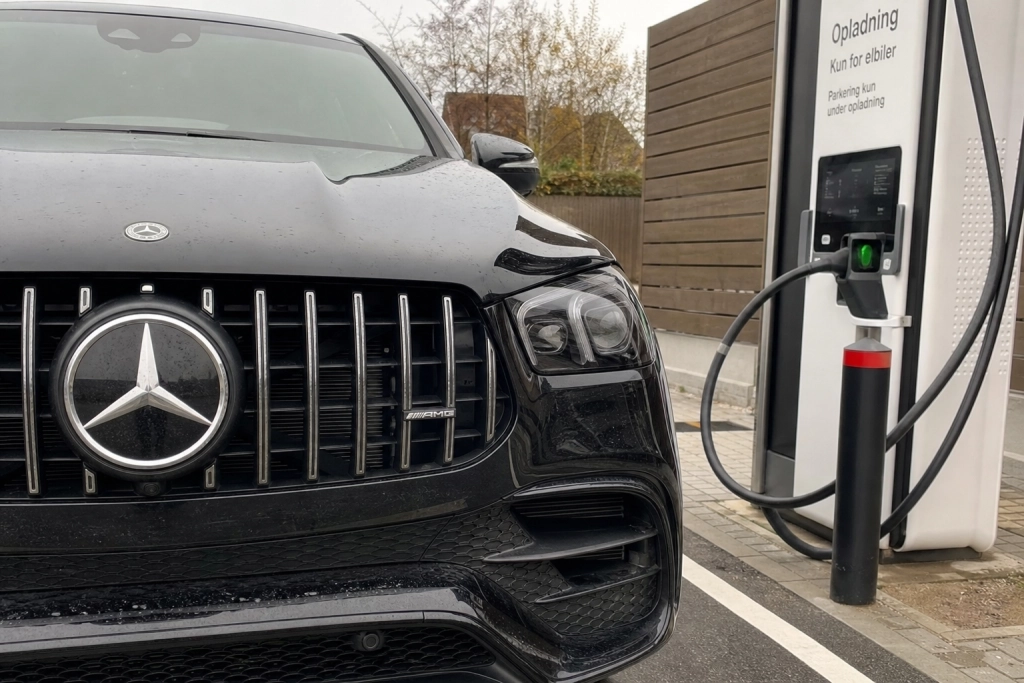 Mercedes-AMG's elektriske GT SUV lader fra 10 til 80 procent på 12 minutter