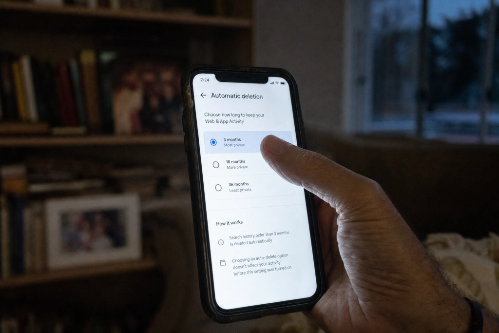 Google gemmer alt du søger og hvor du har været: En indstilling sletter det hele automatisk